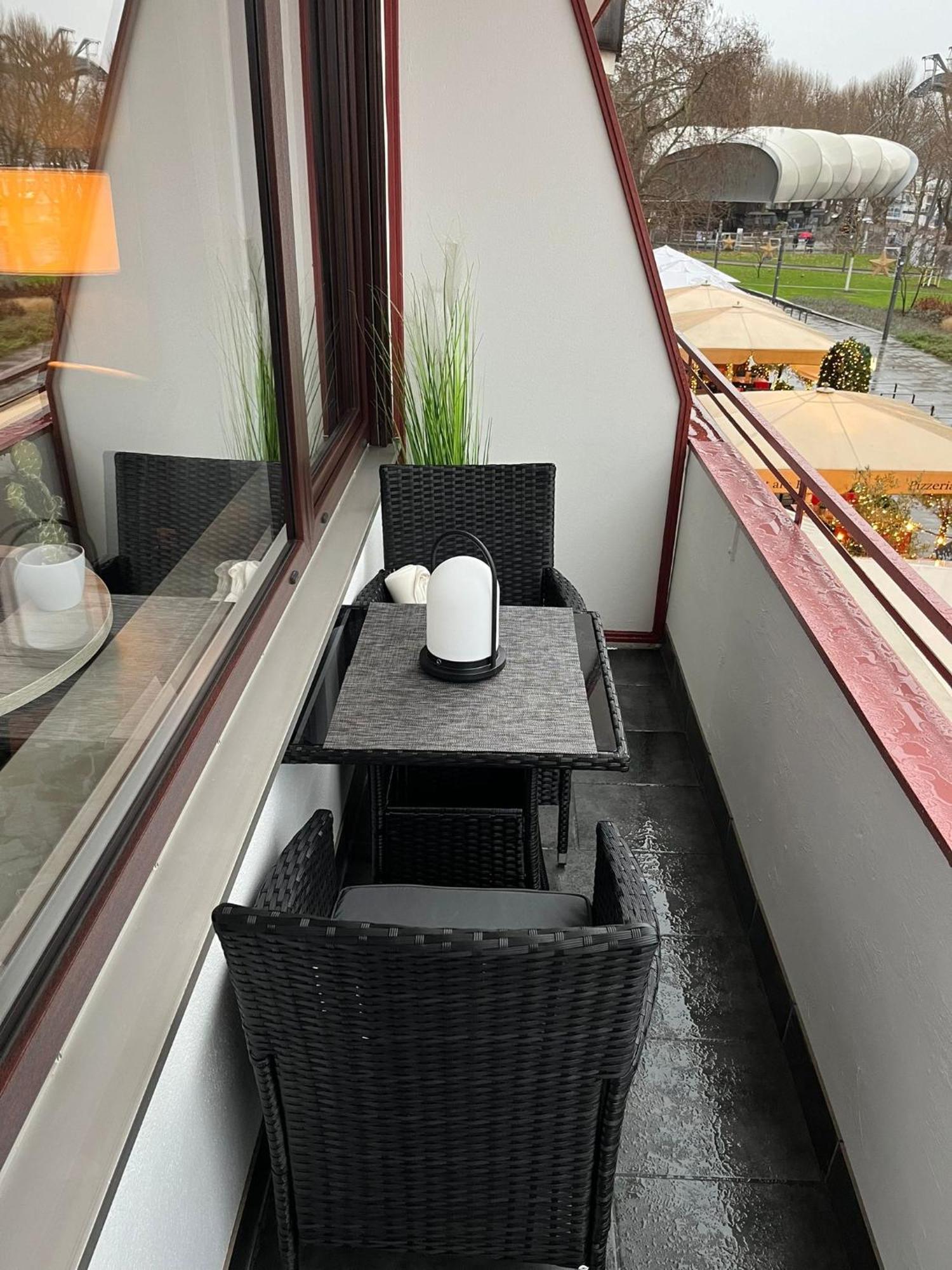 Rheinpanorama Suite Mit Balkon Koblencja Zewnętrze zdjęcie