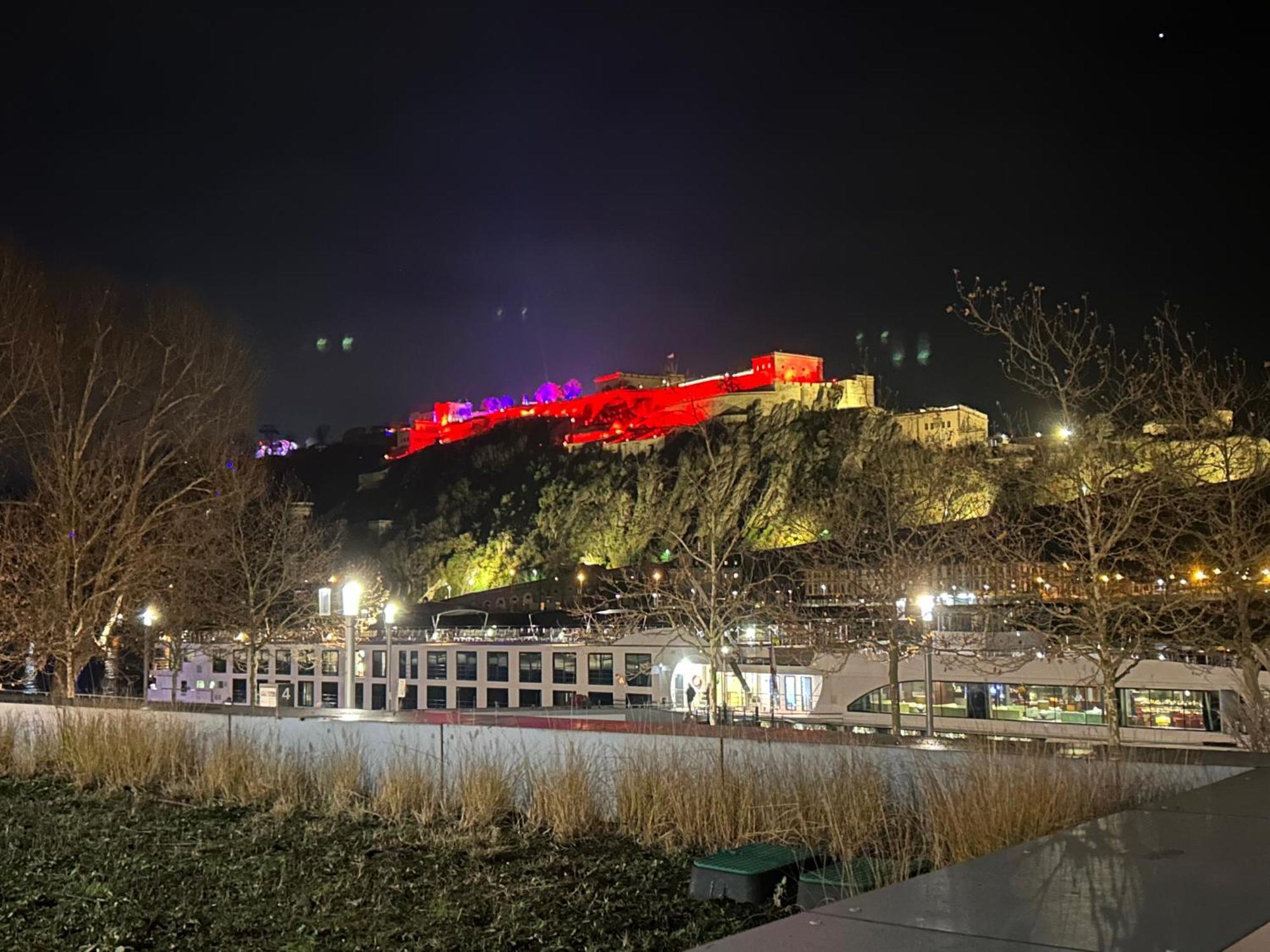 Rheinpanorama Suite Mit Balkon Koblencja Zewnętrze zdjęcie